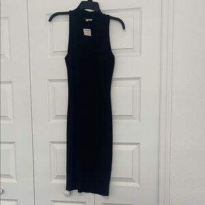 Velvet Torch Classic Black Midi Dress